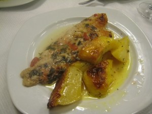 Peixe c/ batatas
