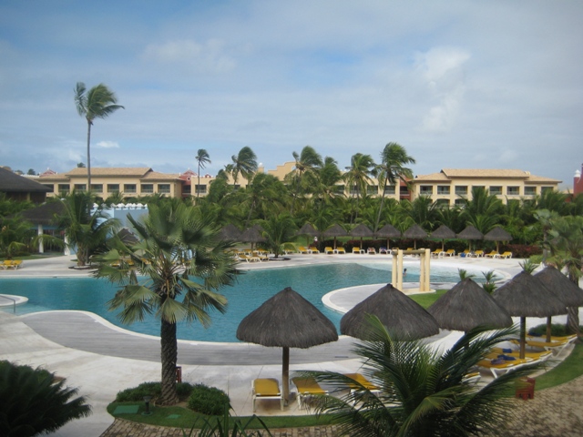 Vista da varanda do quarto