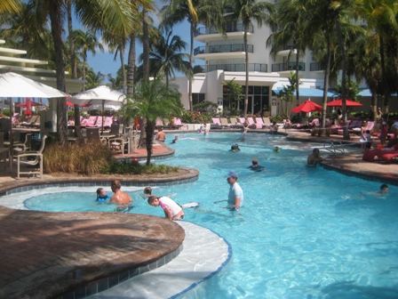Piscina do Marriott