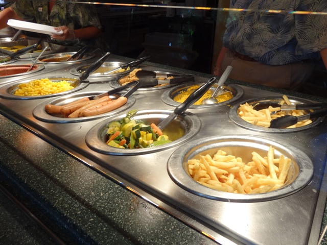 Discovery Cove comida