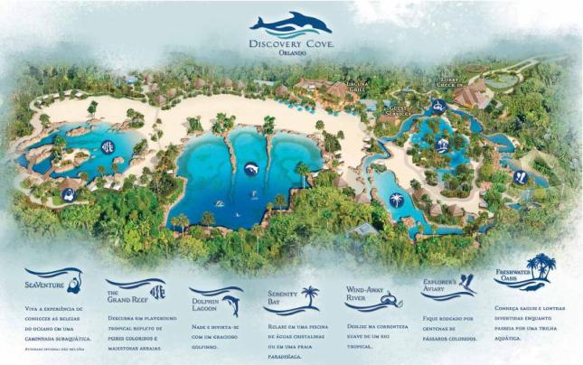 map Discovery Cove