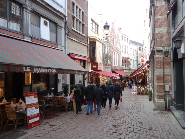Bruxelas Restaurantes - Rue des Bouchers