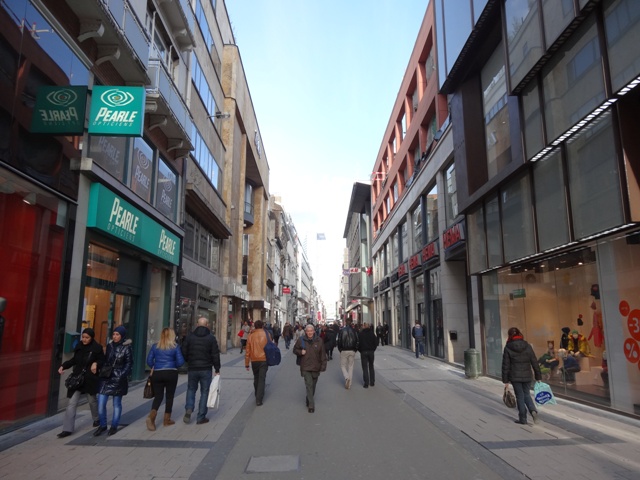 Bruxelas - Rua de Lojas
