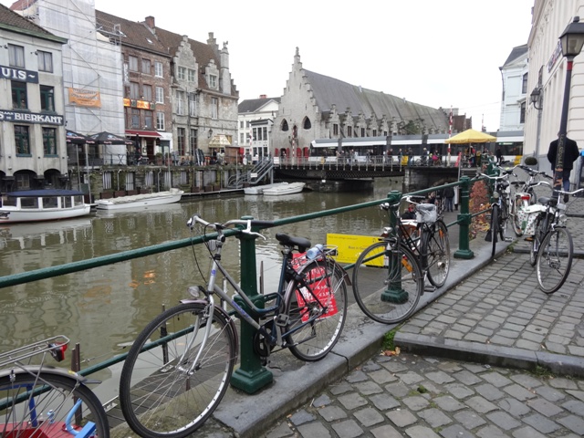 Gent - Canal da Rua Kraanlei 1