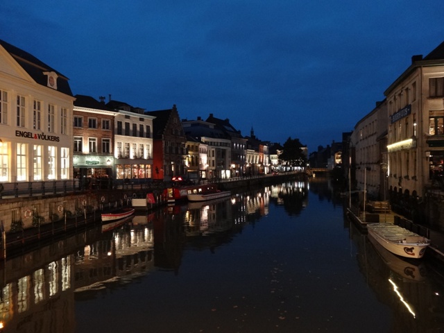 Gent - Canal(Noite)