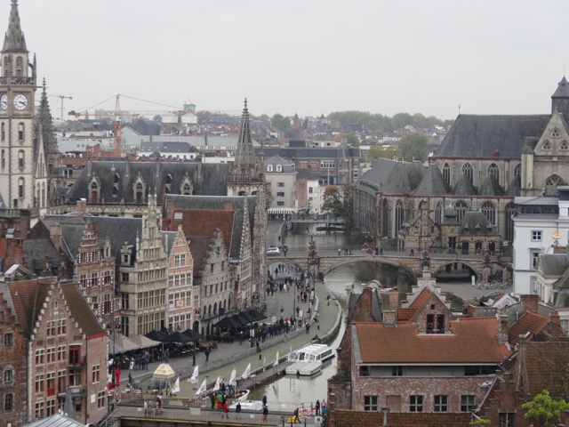 Gent - Vista Castelo Gravesteen 2