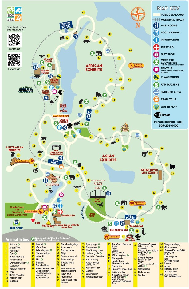 Miami_Zoo_Map