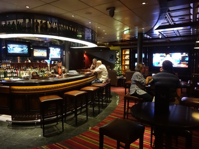 Disney cruise Sports Bar